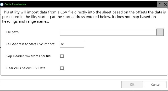 Import CSV